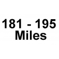 181 - 195 Miles Delivery