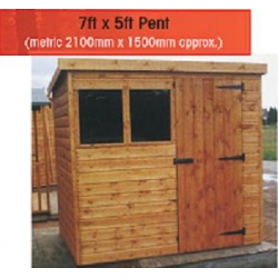 7 x 5 Heavy Duty Shed