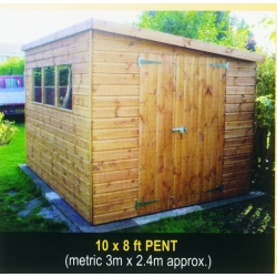 9 x 6 heavy duty shed  