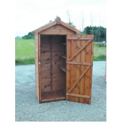 6 x 3 tool shed with double doors